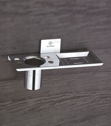 Soap Dish With Tumbler Holder