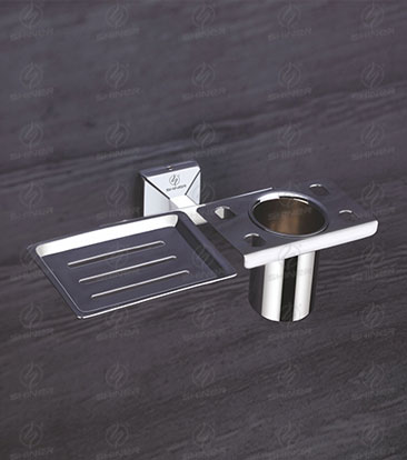 Soap Dish With Tumbler Holder