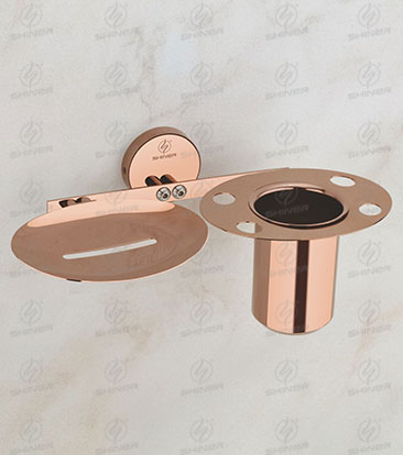 Soap Dish With Tumbler Holder