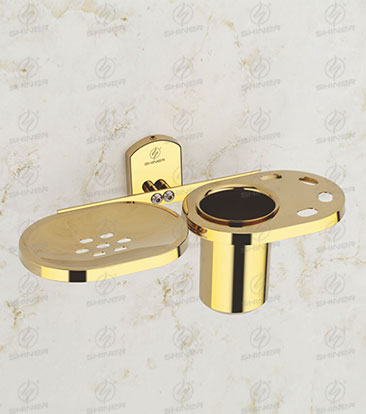 Soap Dish With Tumbler Holder