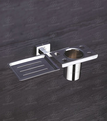 Soap Dish With Tumbler Holder