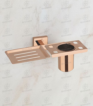 Soap Dish With Tumbler Holder