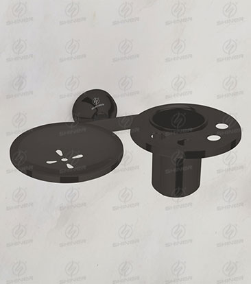Soap Dish With Tumbler Holder