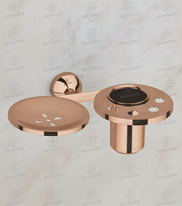 Soap Dish With Tumbler Holder
